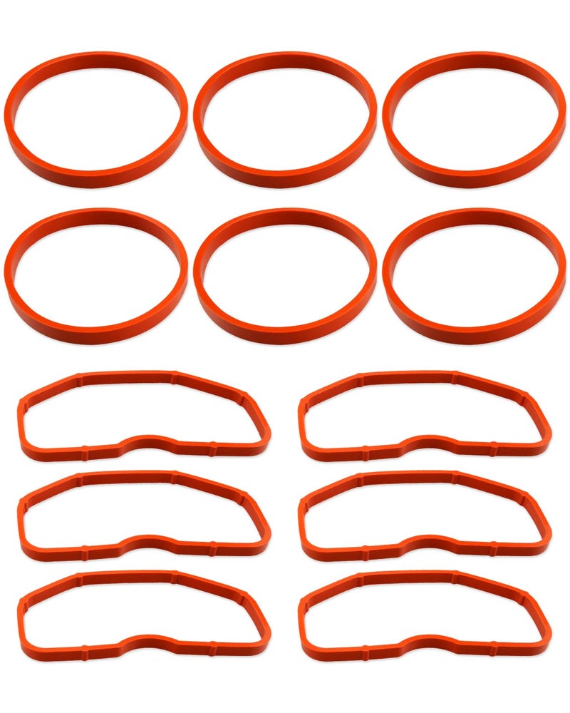 YUANTUO Upper & Lower Intake Manifold Gaskets Fit for Audi A7 A6 A8 S4 S5 Q5 Q7 SQ5 3.0T 2009-2019, Replacement 079129717B 079129717D 3.0T - Image 1